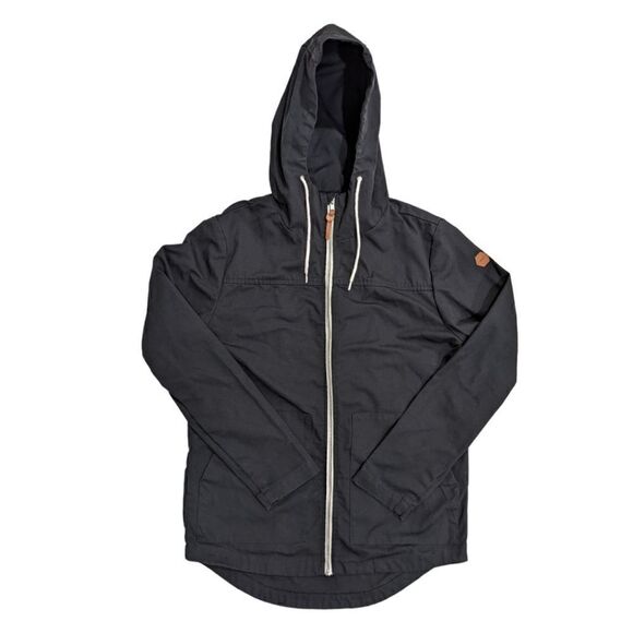 RVLT Revolution Men's Black Hooded Summer Jacket Size S - Picture 7 of 15